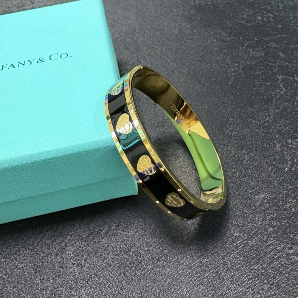 Tiffany & Co. Gold-Plated Crystal Bracelet