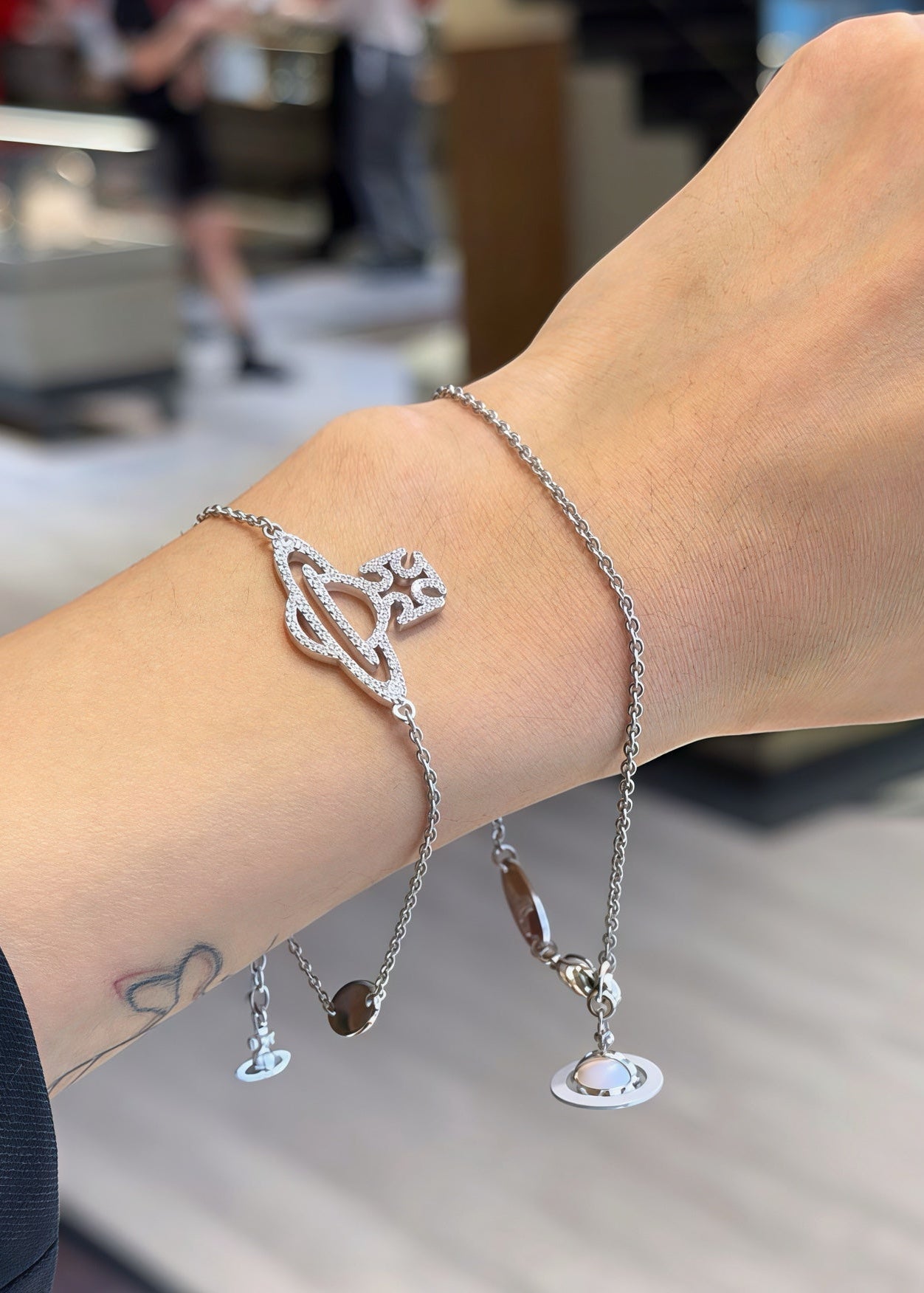 Simple Rhinestone Bracelet
