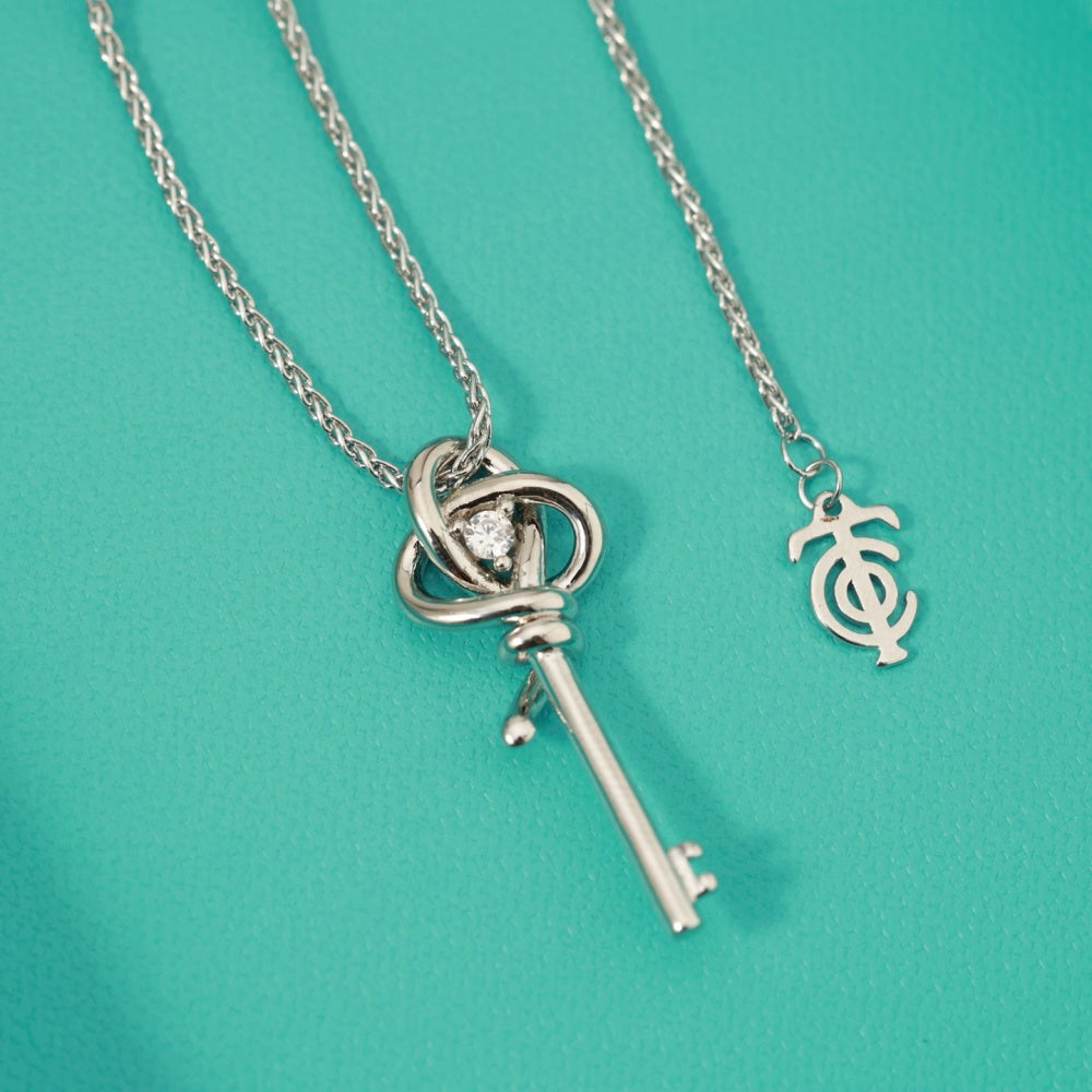 Tiffany & Co. Key Motif Necklace
