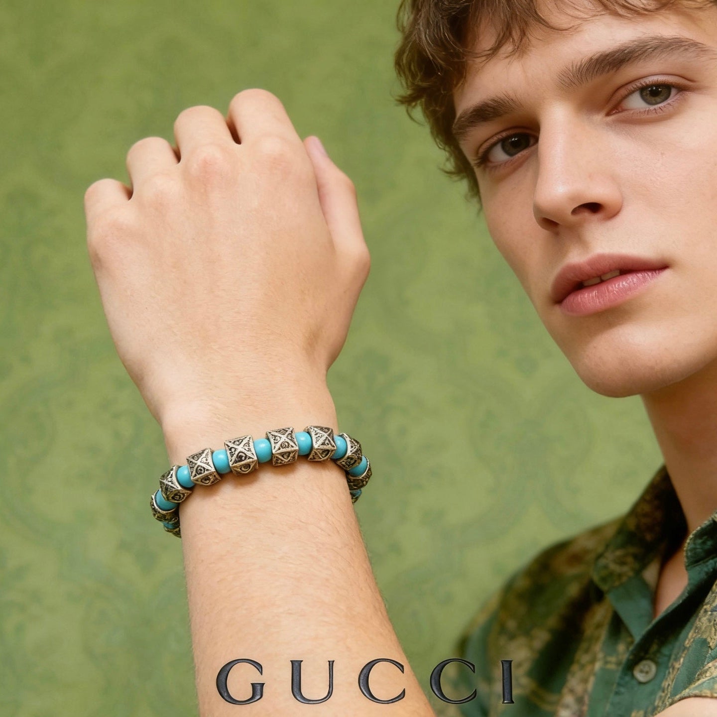Gucci Crystal Vintage Bracelet