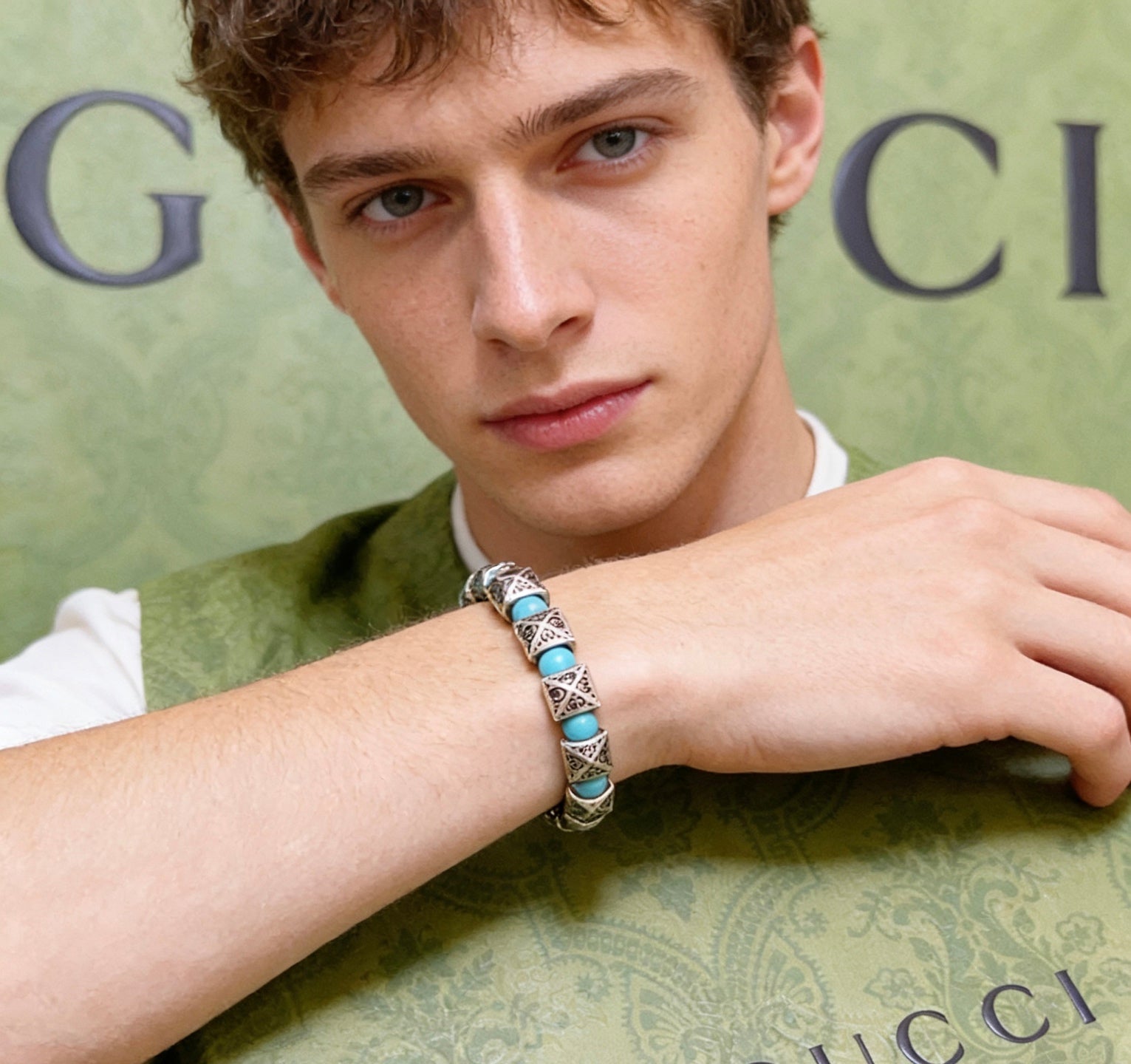 Gucci Crystal Vintage Bracelet