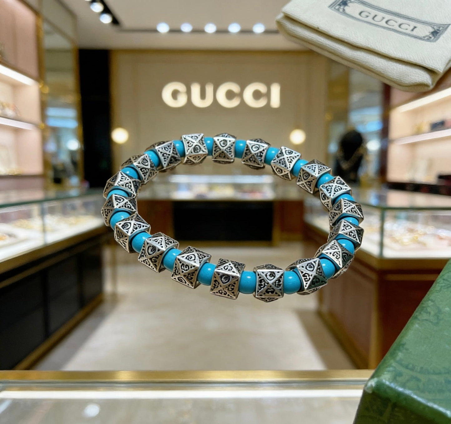 Gucci Crystal Vintage Bracelet