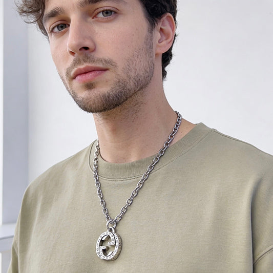 Gucci Vintage Double G Necklace