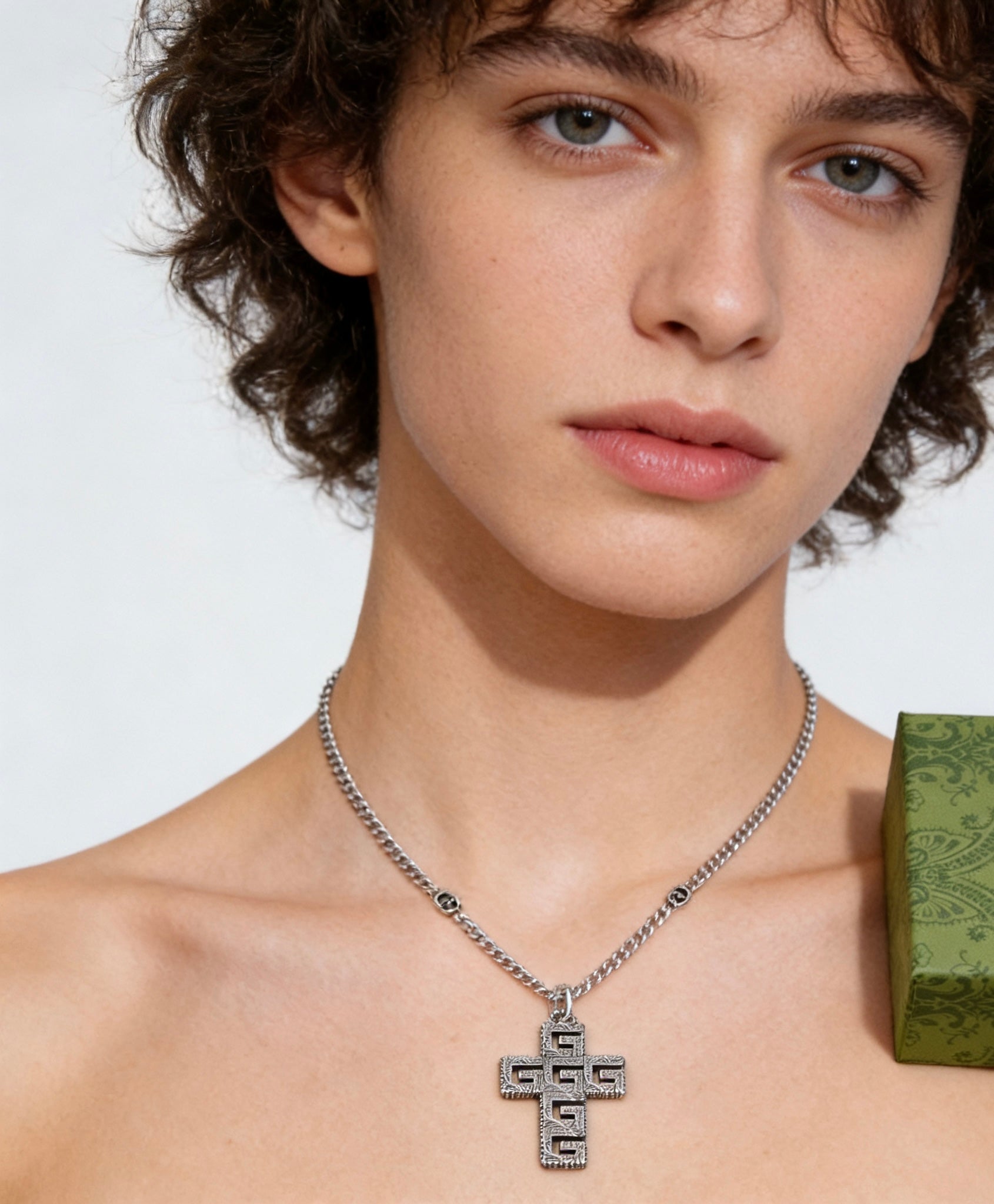 Gucci Vintage Double G Necklace