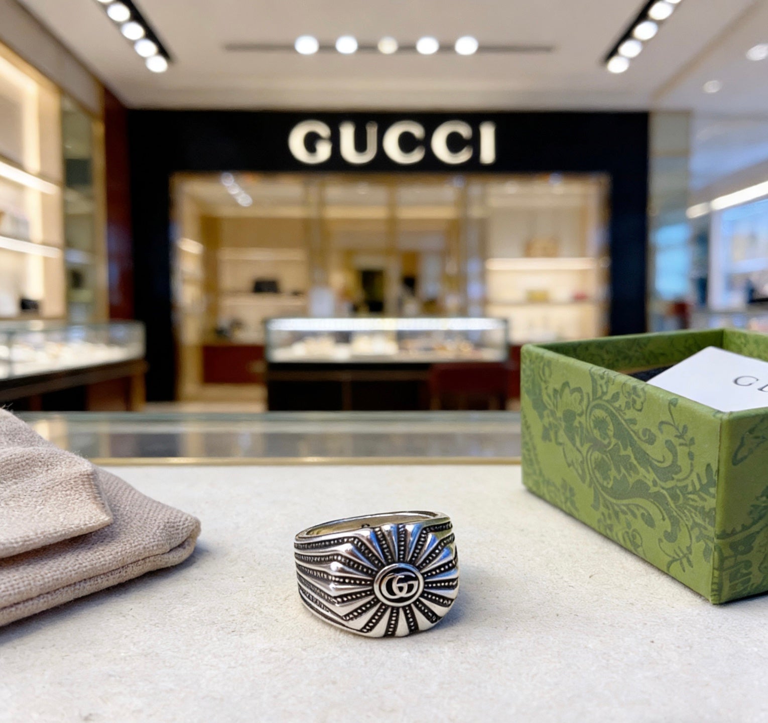 Gucci Double G Ring