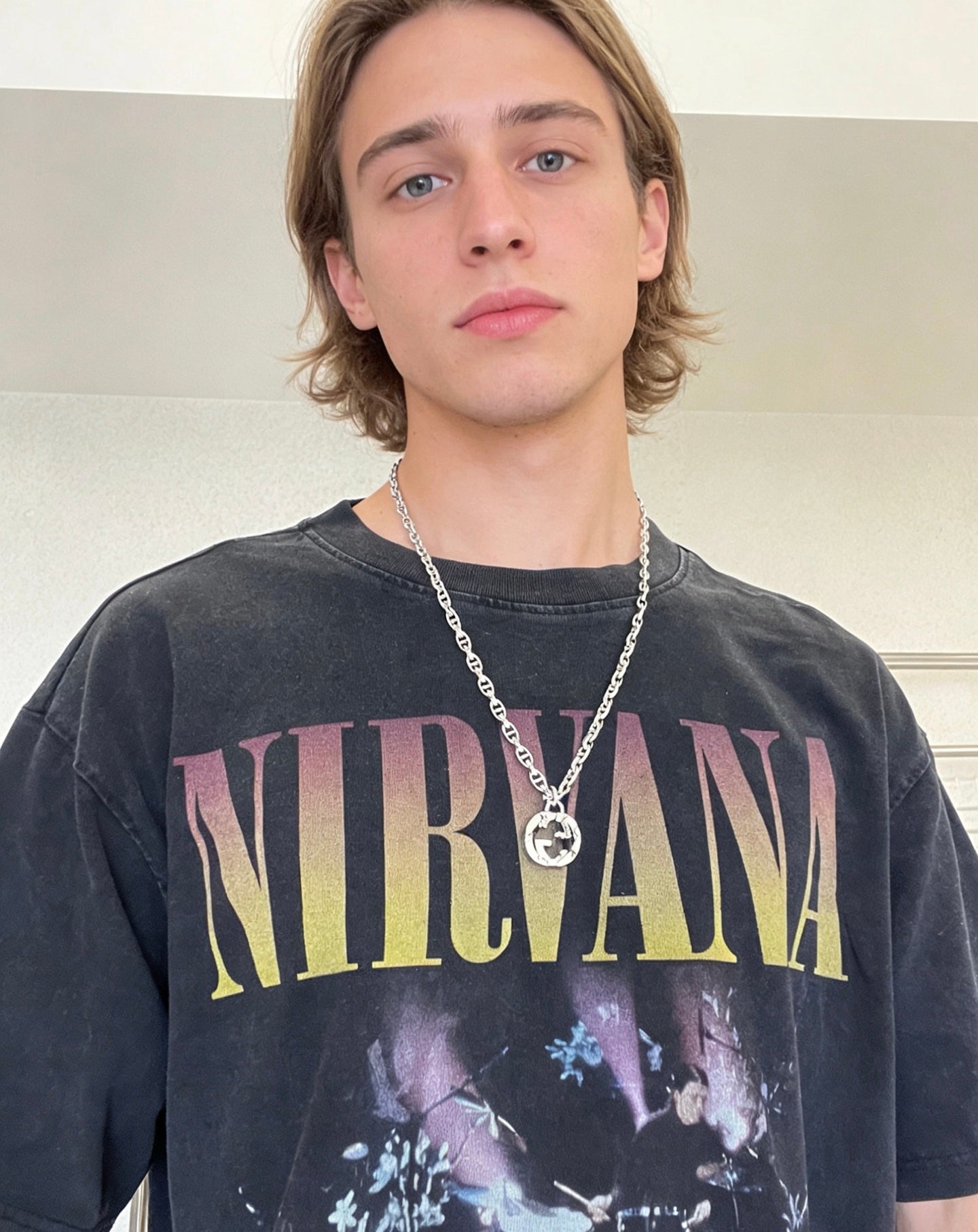 Gucci Vintage Double G Necklace