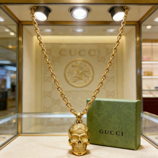 Gucci Vintage Double G Necklace