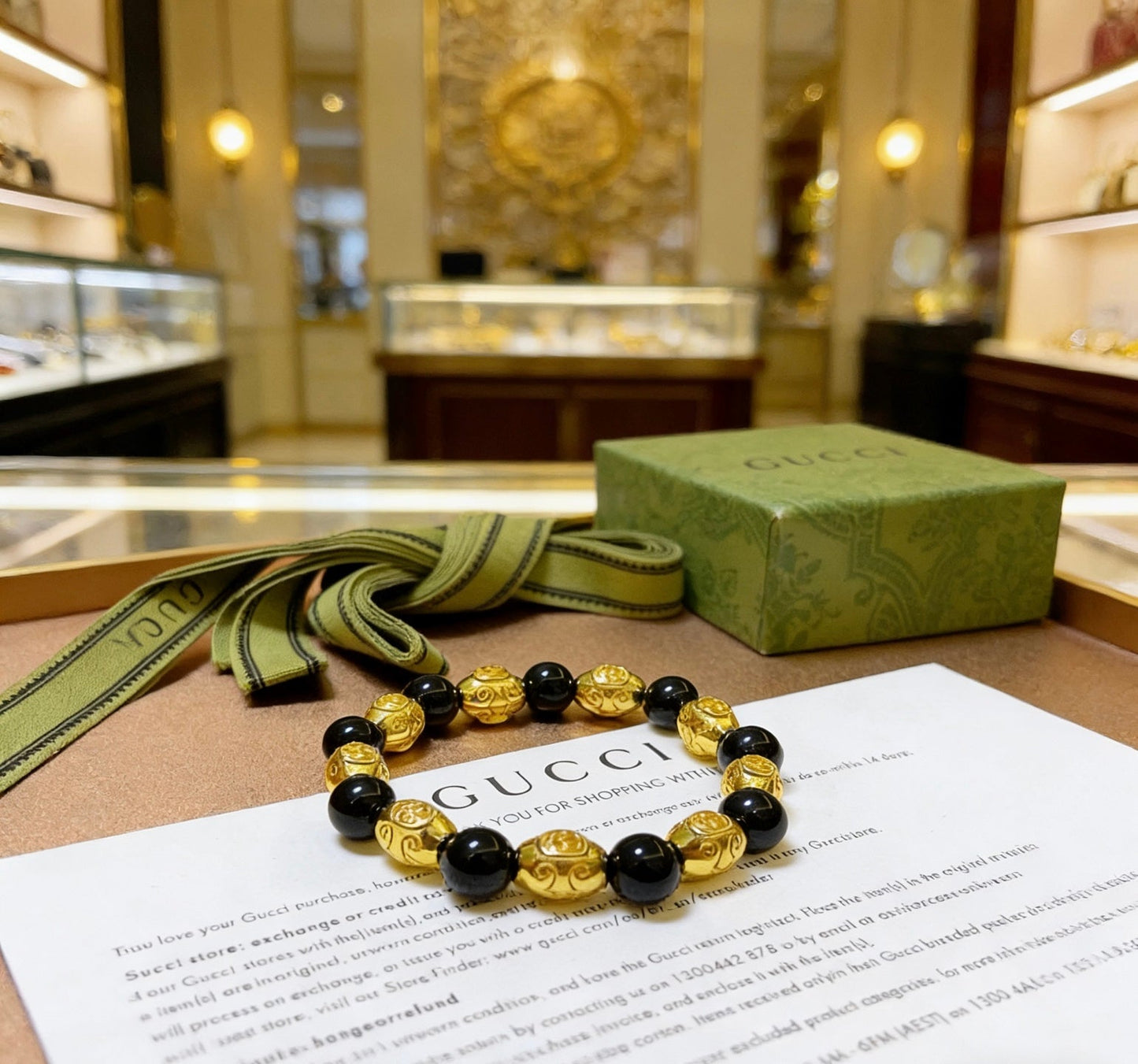 Gucci Crystal Vintage Bracelet