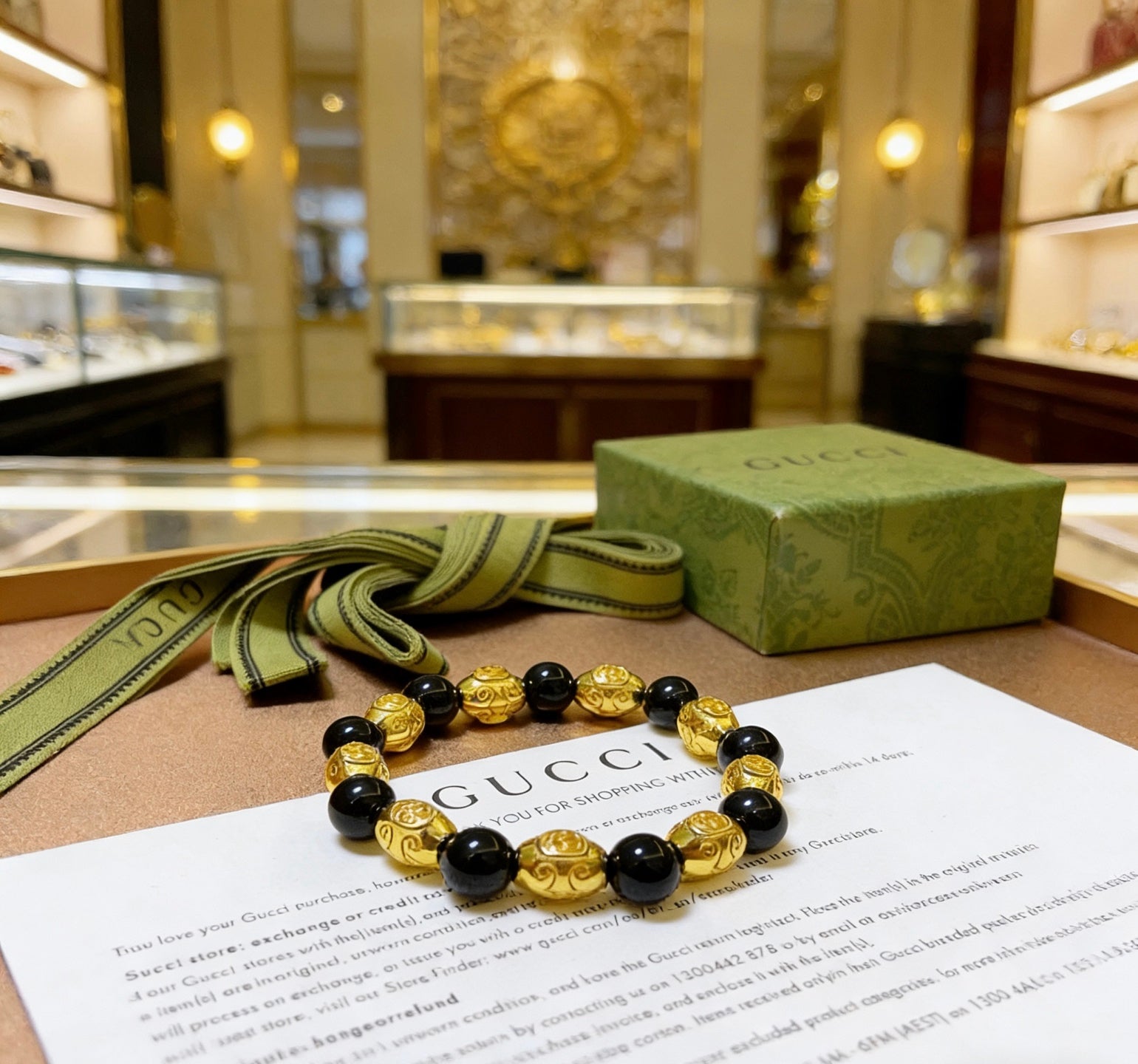 Gucci Crystal Vintage Bracelet