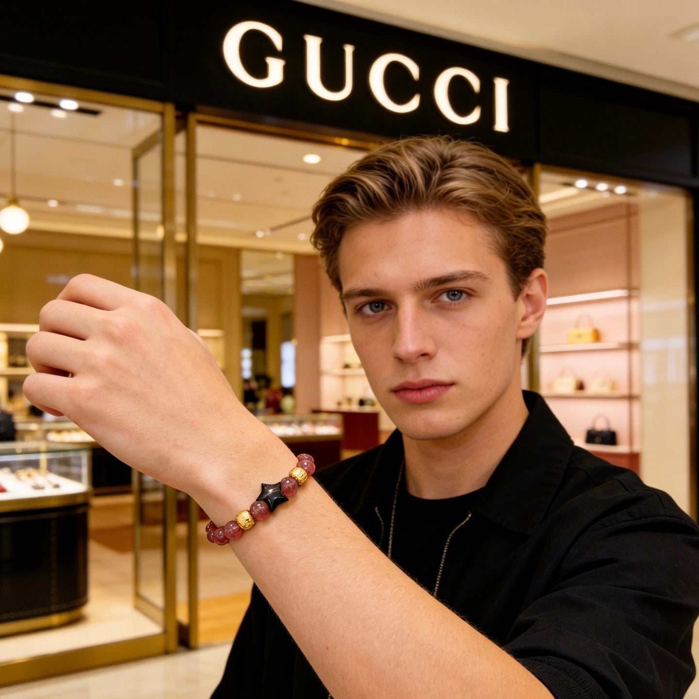 Gucci Vintage Double G Bracelet