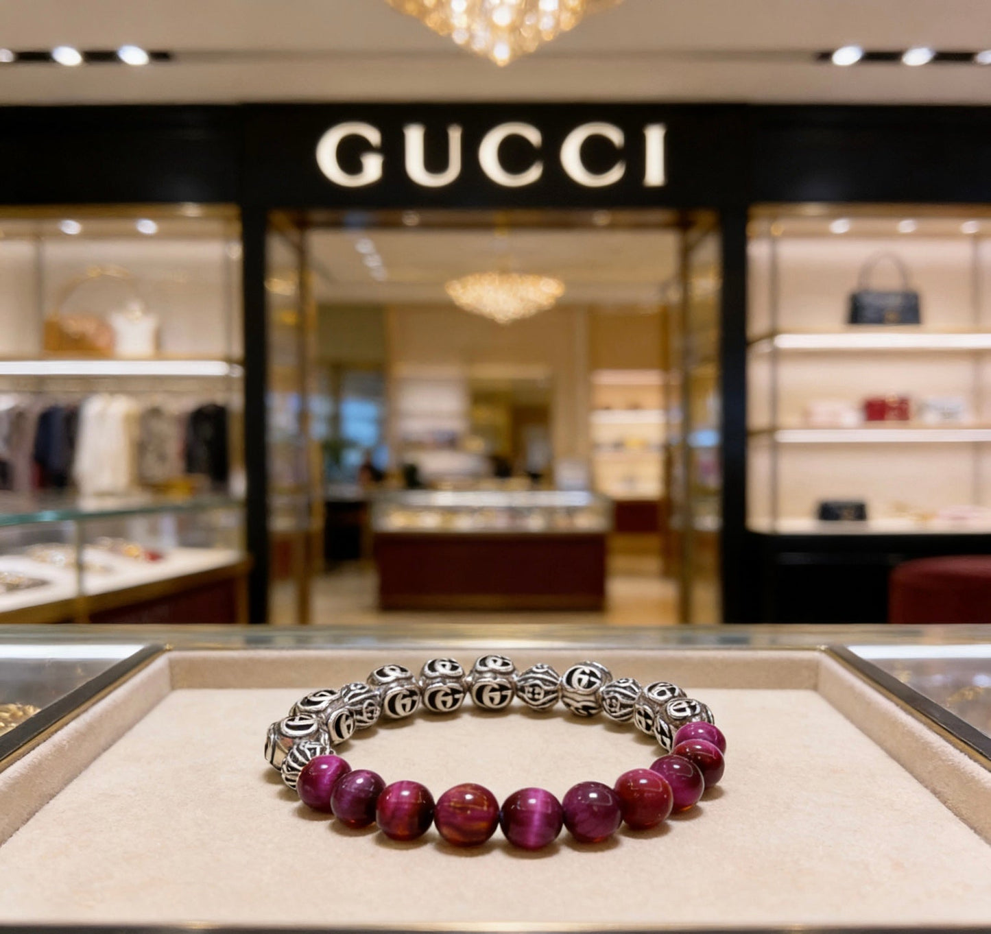 Gucci Crystal Vintage Bracelet