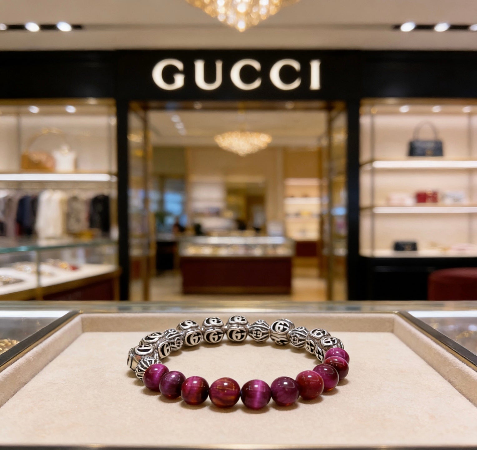 Gucci Crystal Vintage Bracelet
