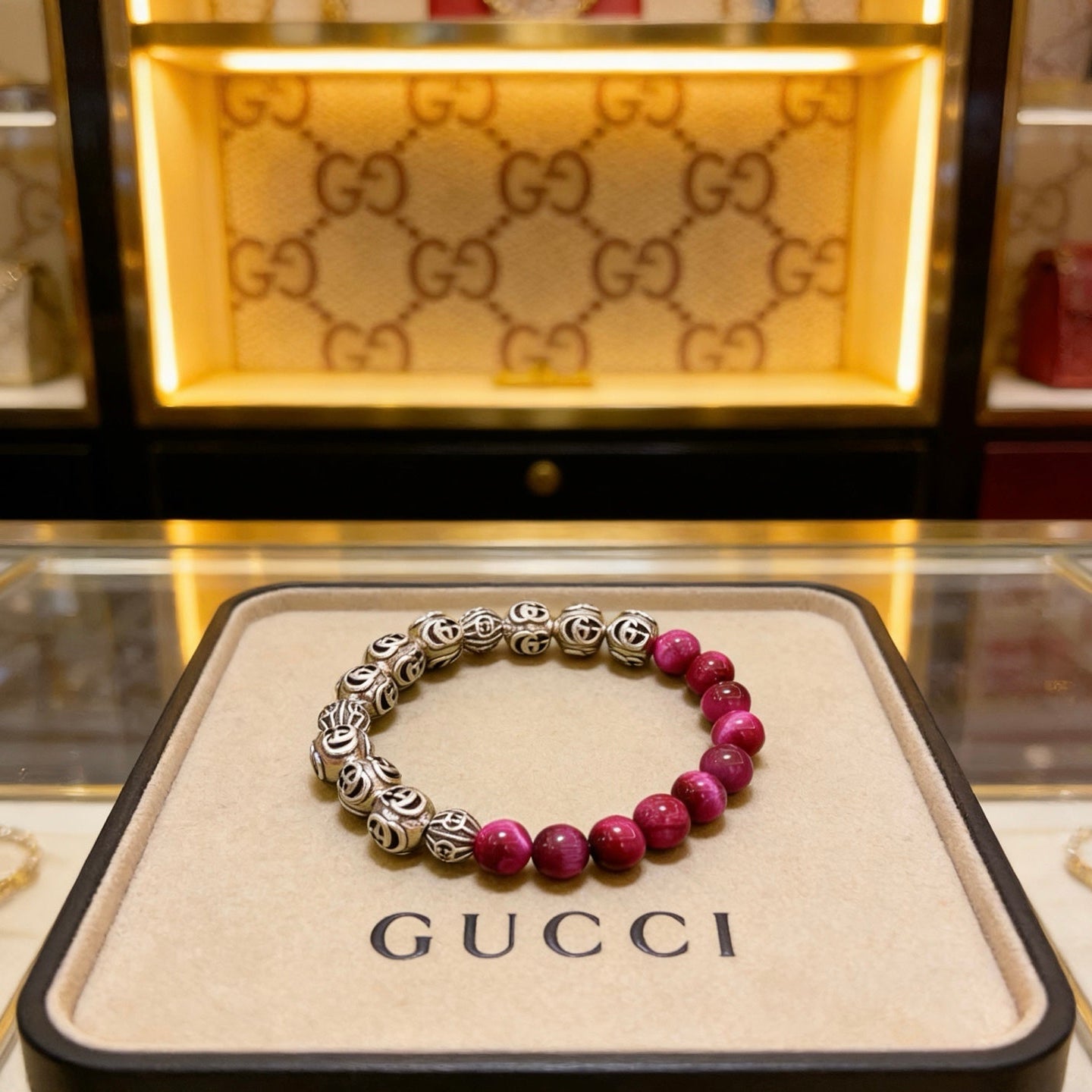 Gucci Crystal Vintage Bracelet