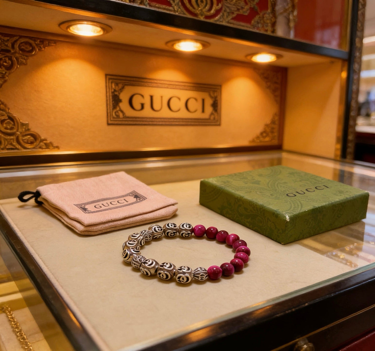 Gucci Crystal Vintage Bracelet