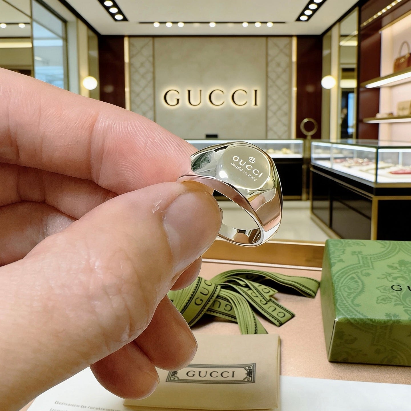 Gucci Double G Ring