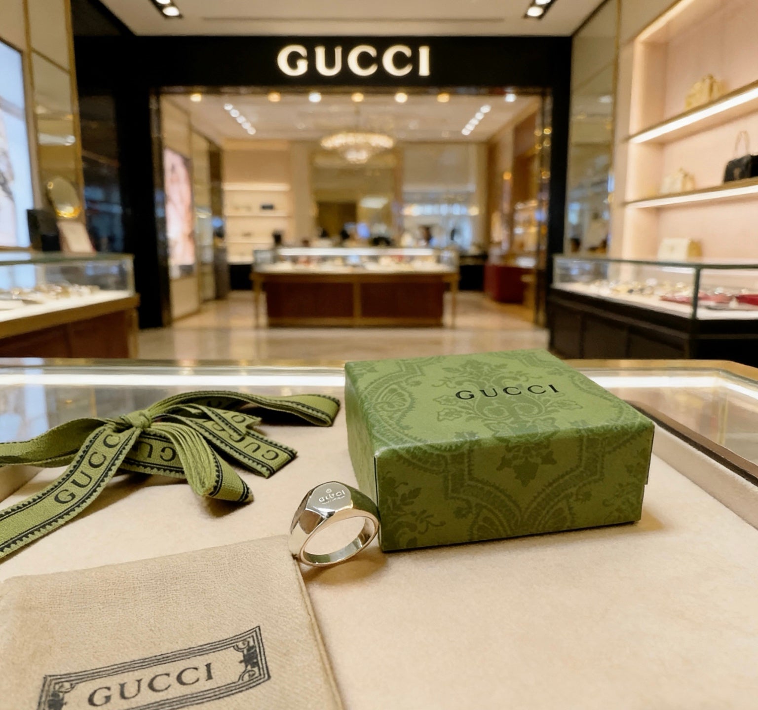 Gucci Double G Ring