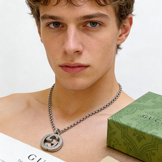 Gucci Vintage Double G Necklace
