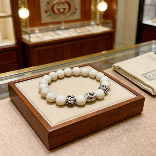 Gucci Vintage Double G Bracelet