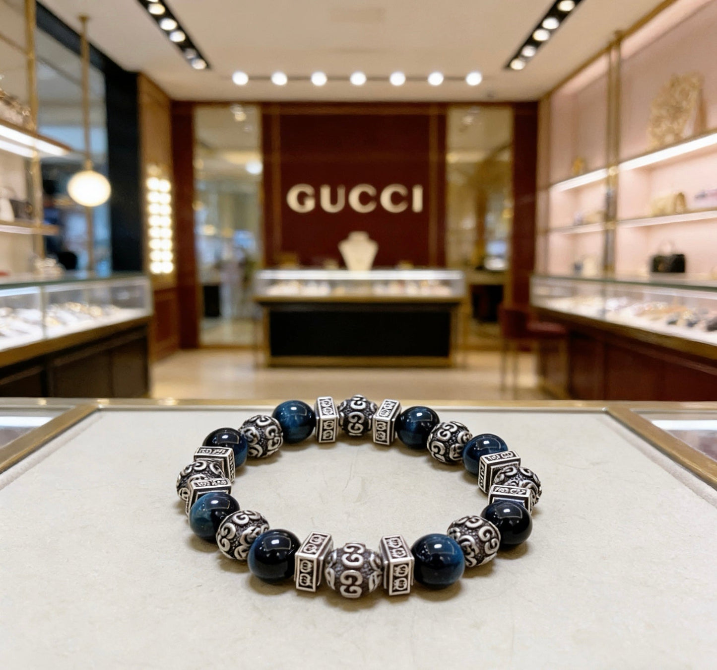 Gucci Vintage Double G Bracelet