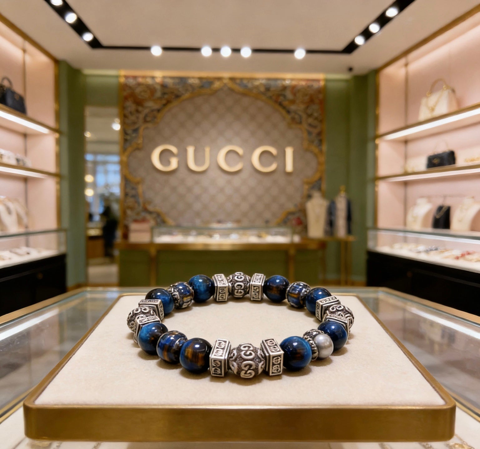 Gucci Vintage Double G Bracelet