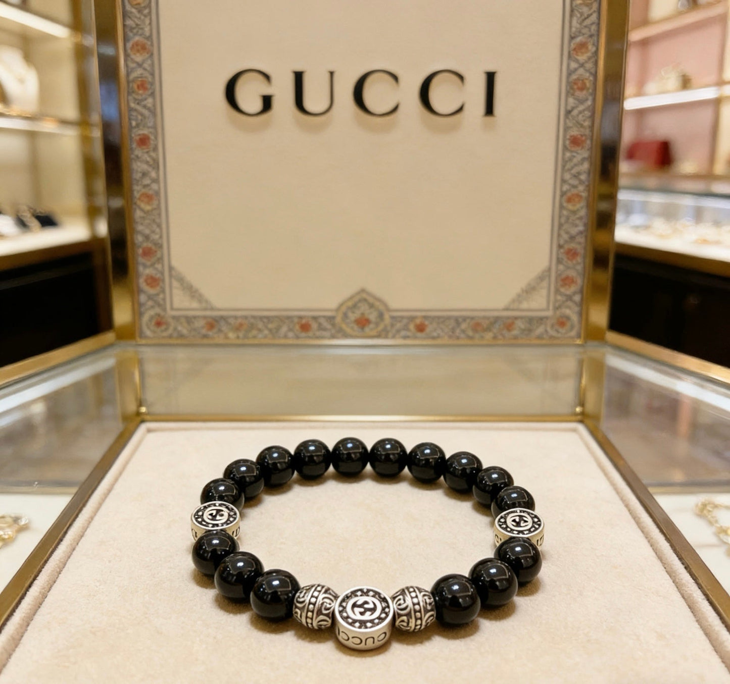 Gucci Vintage Double G Bracelet