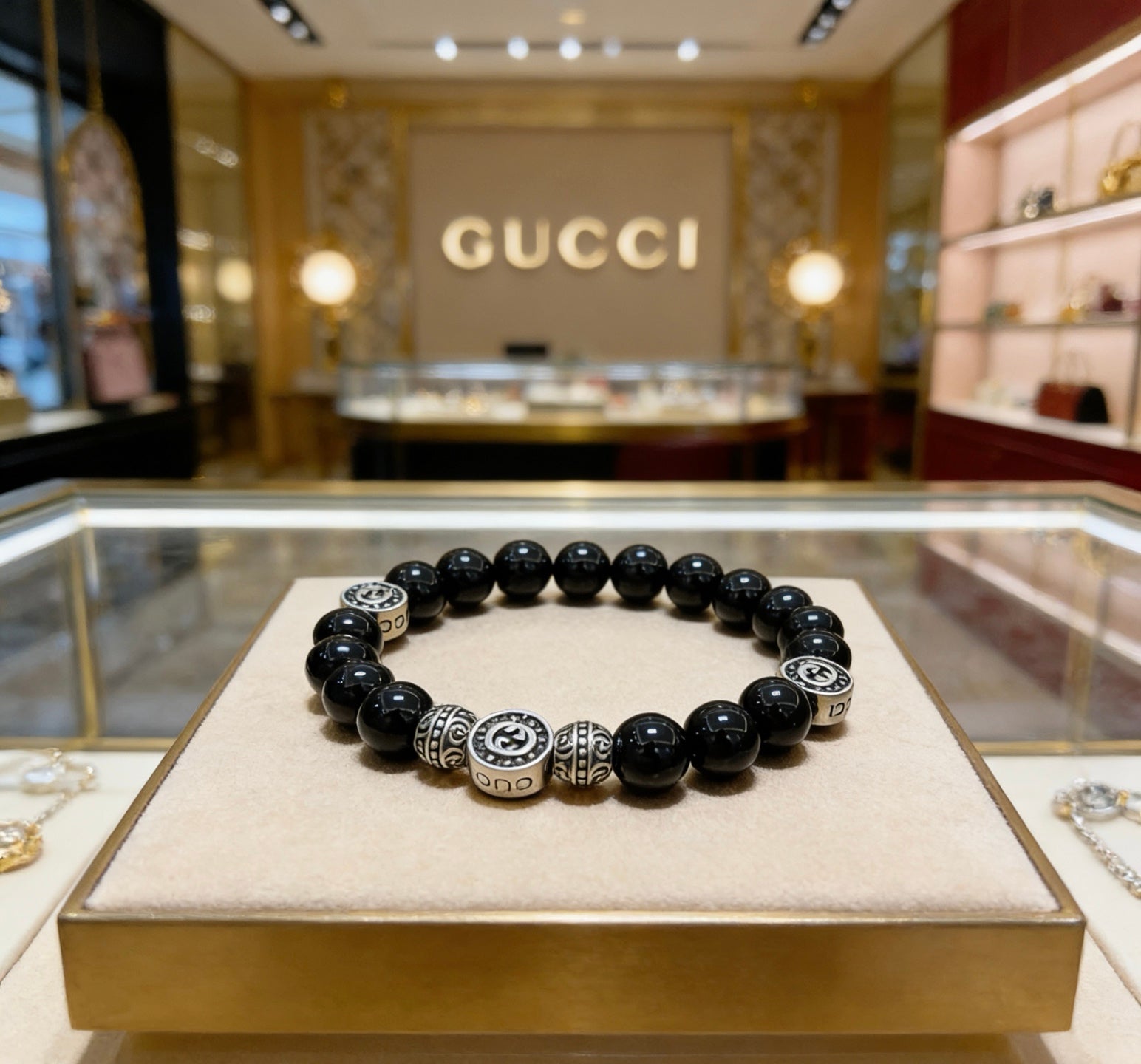 Gucci Vintage Double G Bracelet