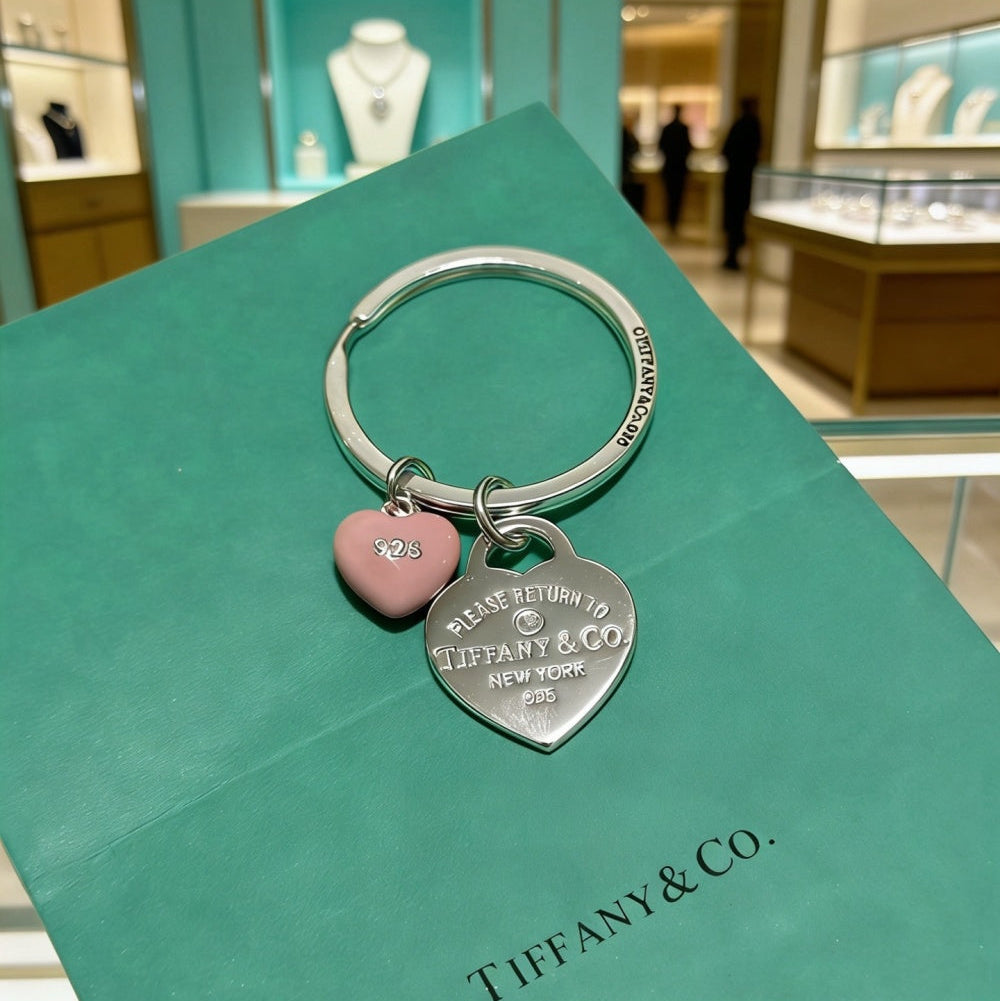 Tiffany & Co. Key Motif Keychain