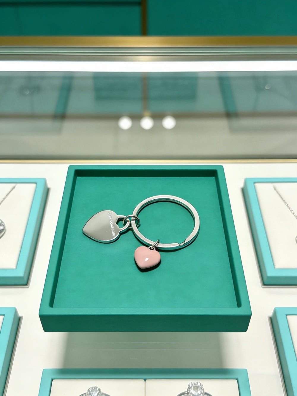 Tiffany & Co. Key Motif Keychain