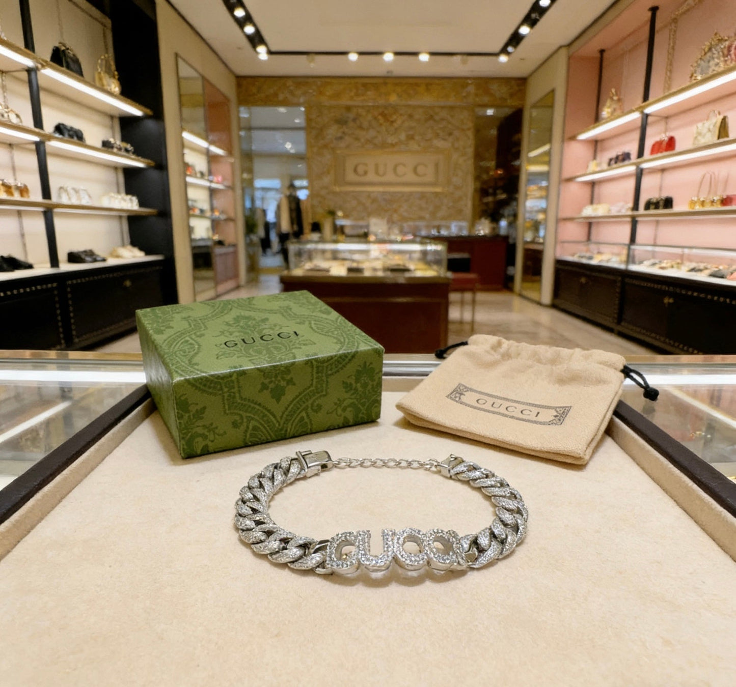 Gucci Crystal Bracelet