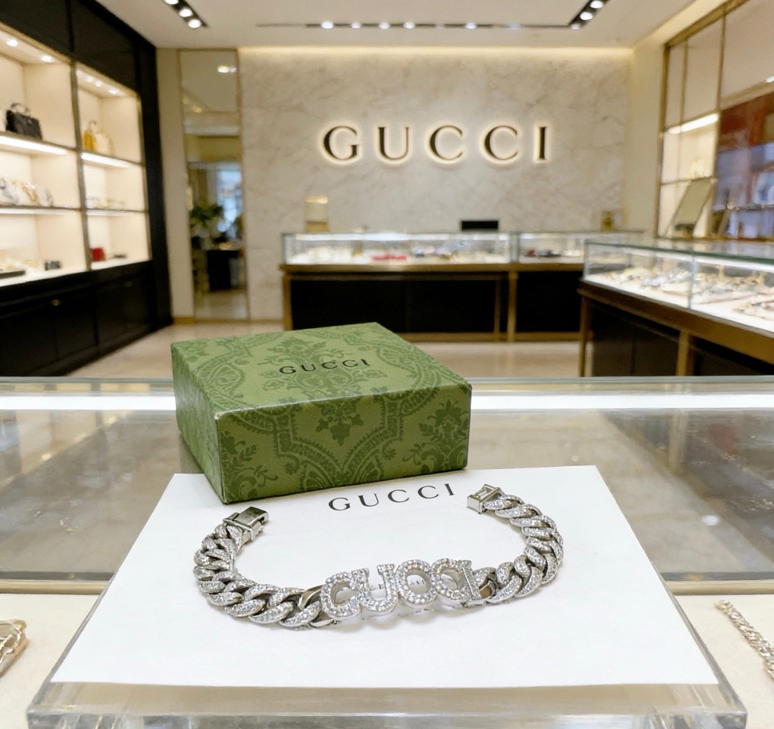 Gucci Crystal Bracelet