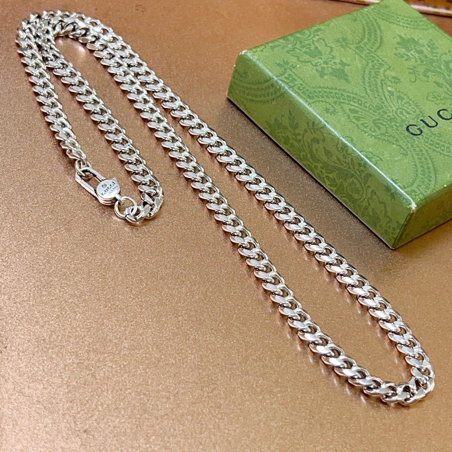 Gucci Vintage Double G Necklace