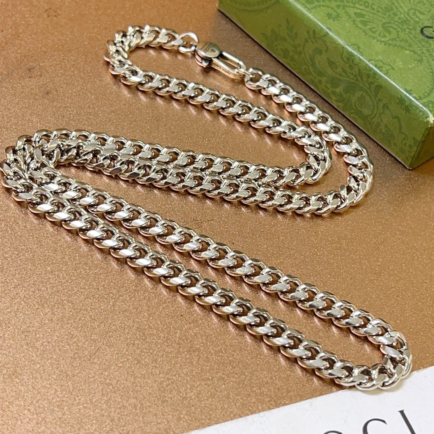 Gucci Vintage Double G Necklace