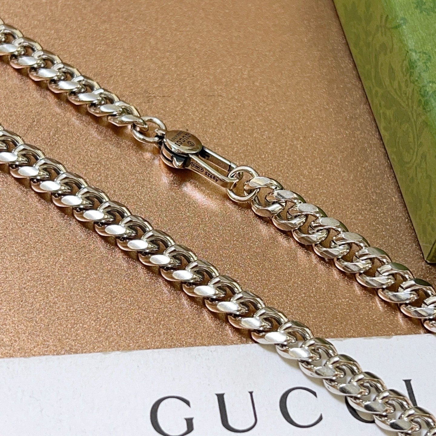 Gucci Vintage Double G Necklace