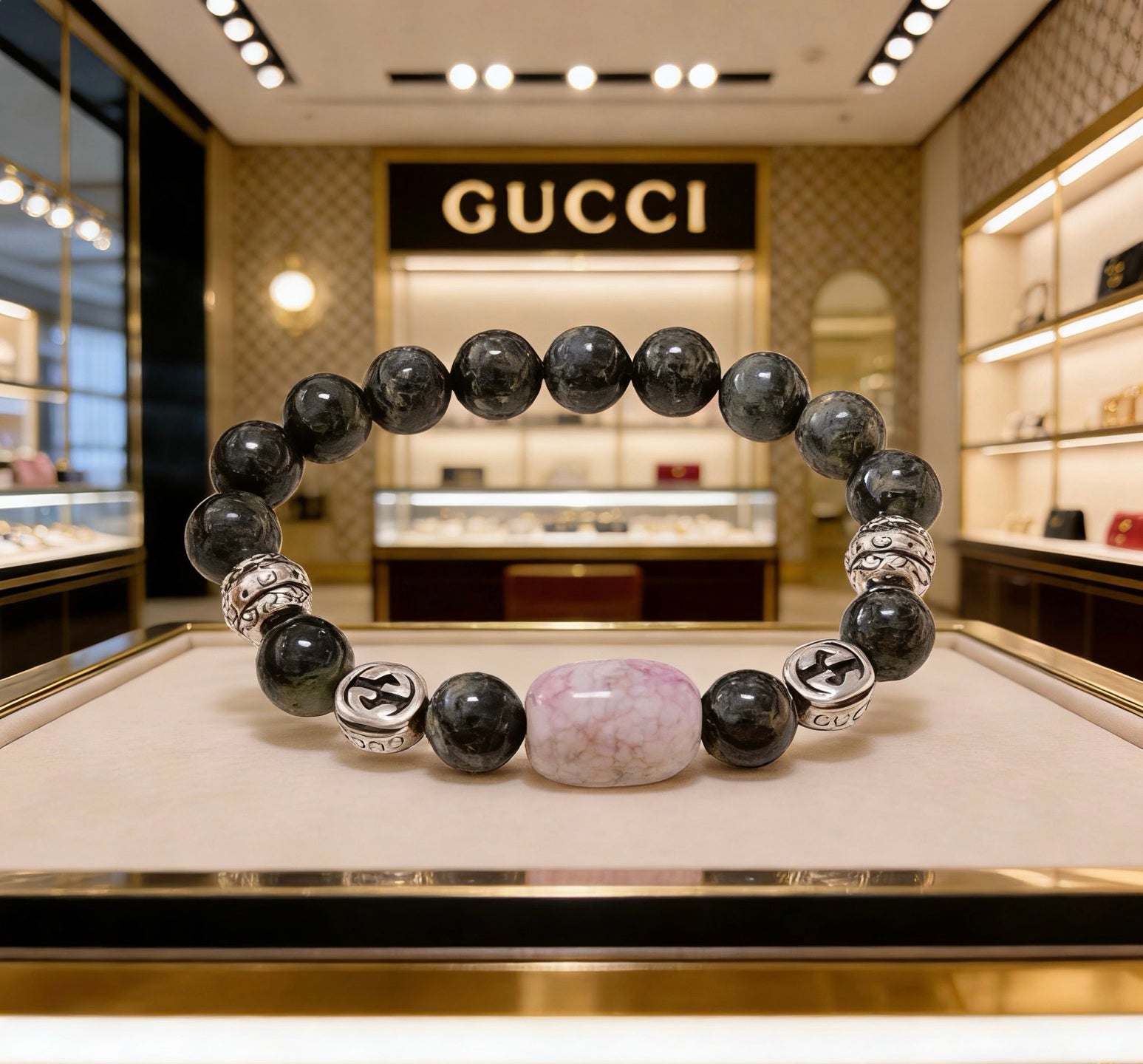Gucci Vintage Double G Bracelet