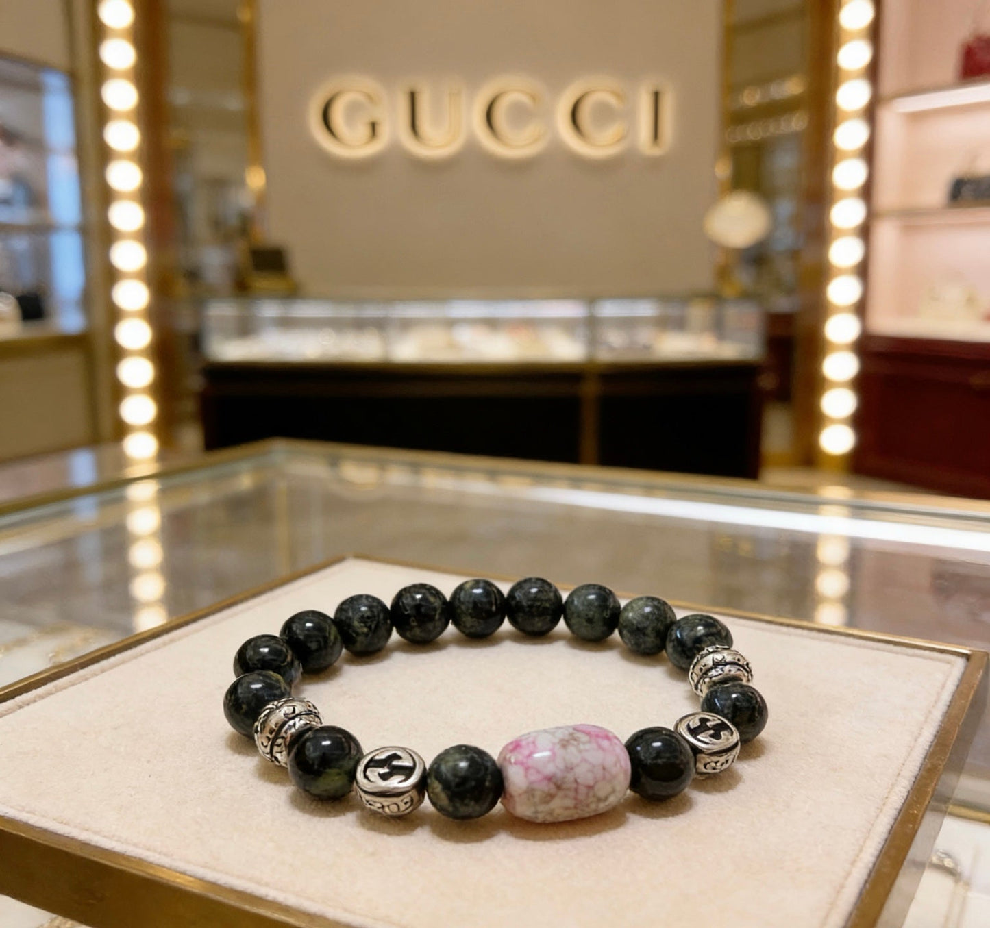 Gucci Vintage Double G Bracelet