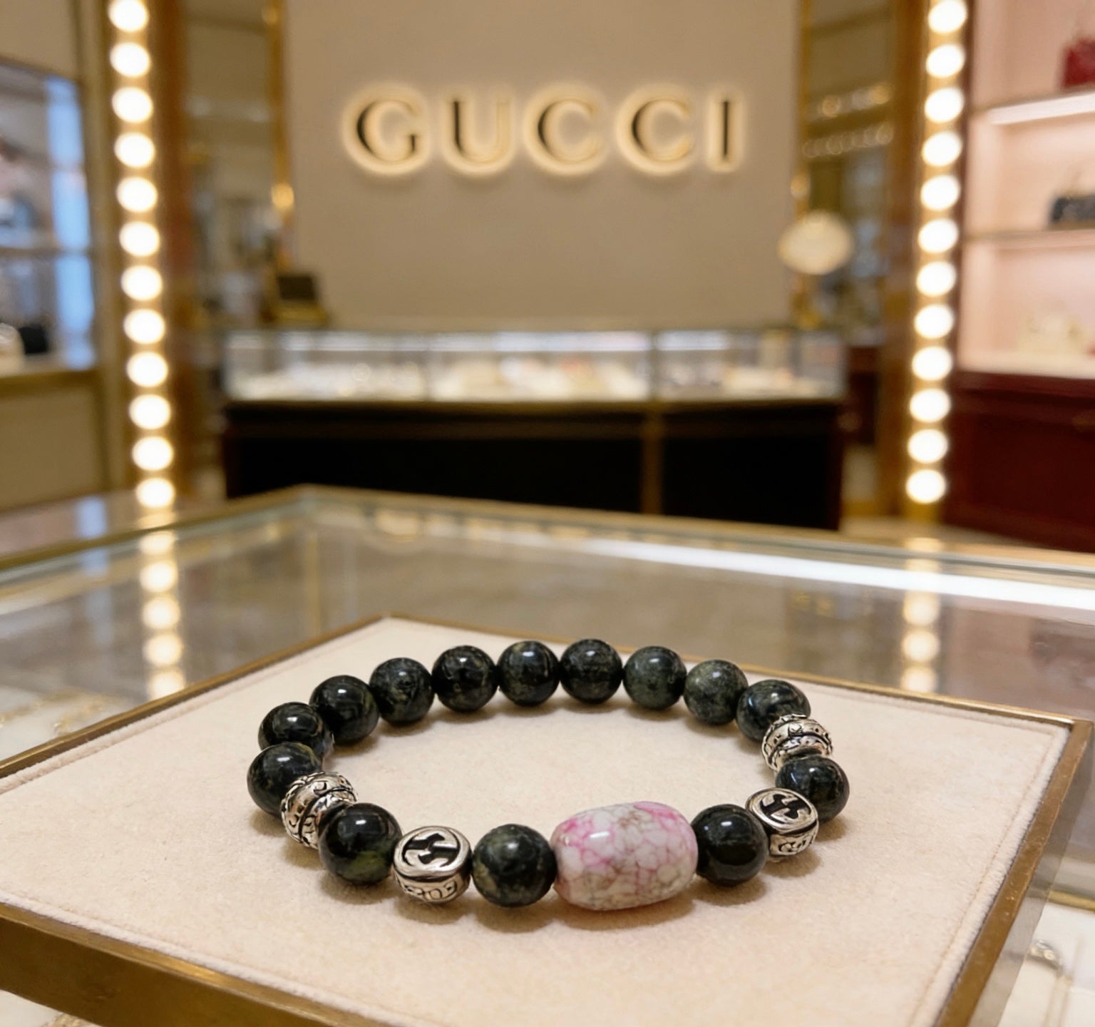 Gucci Vintage Double G Bracelet