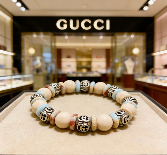 Gucci Vintage Double G Bracelet