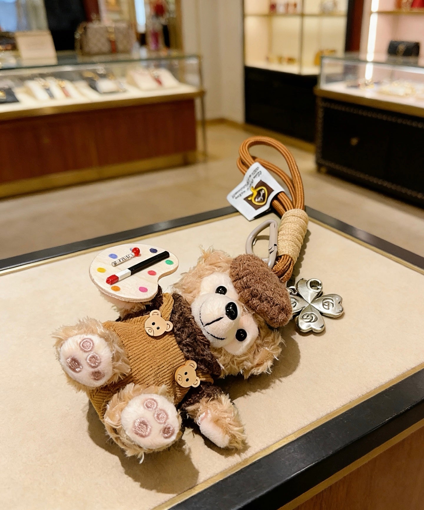 Gucci Vintage Double G Keychain