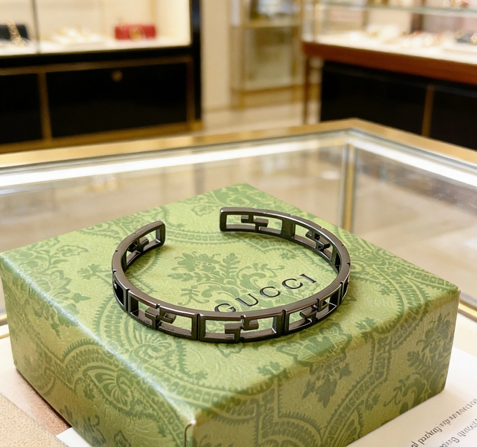 Gucci Vintage Double G Bracelet