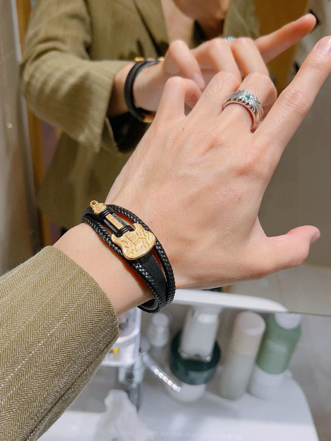 Gucci Leather Vintage Bracelet