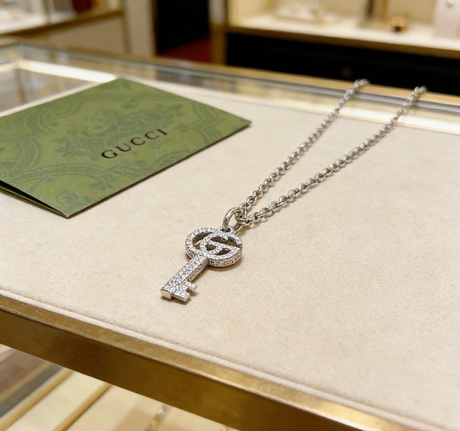 Gucci Vintage Double G Necklace