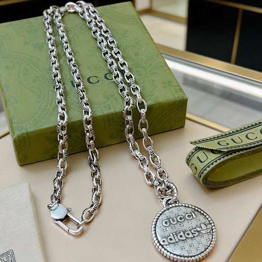 Gucci Vintage Double G Necklace