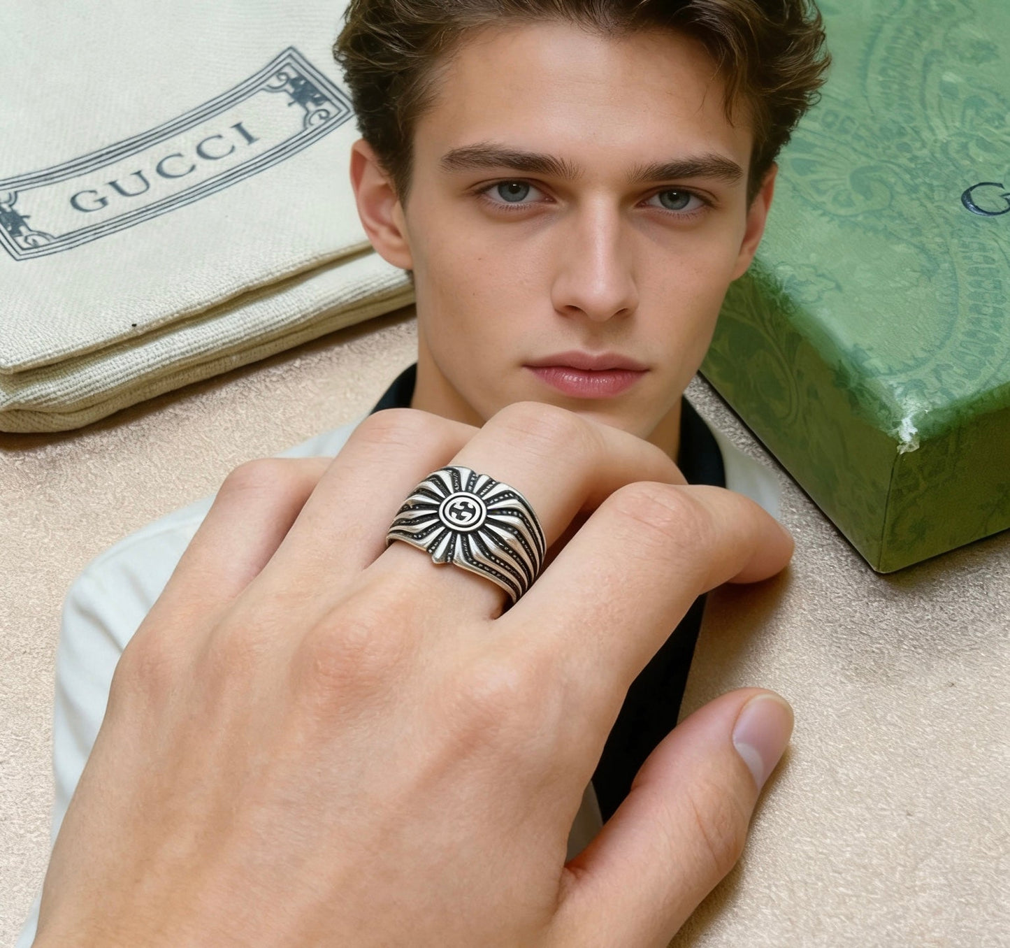 Gucci Double G Ring