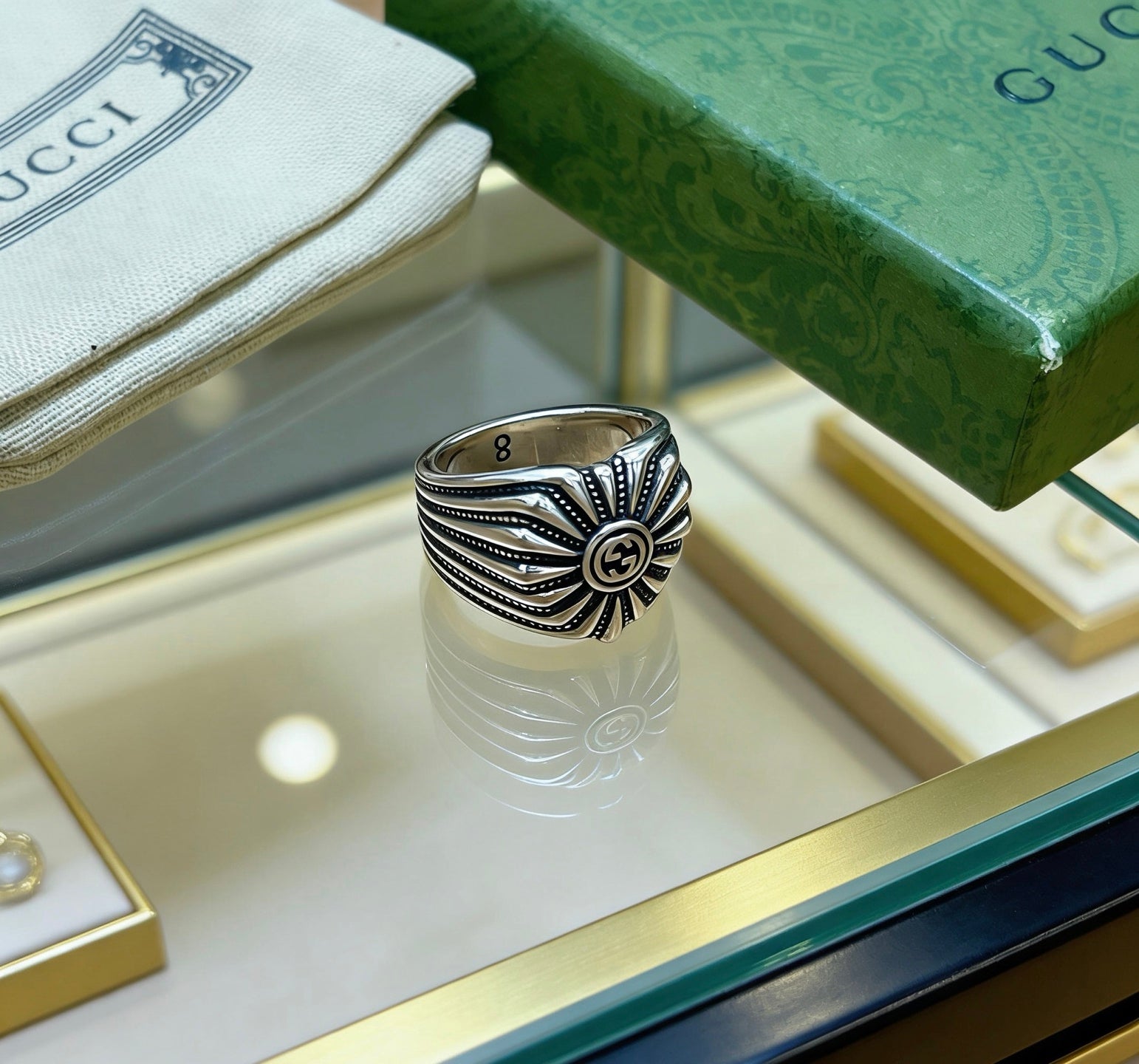 Gucci Double G Ring