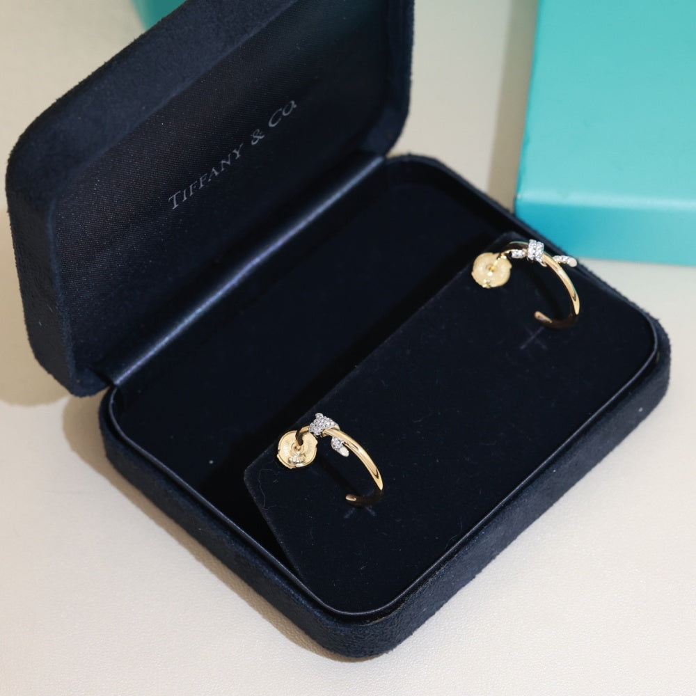 Tiffany & Co. Gold-Plated Earrings