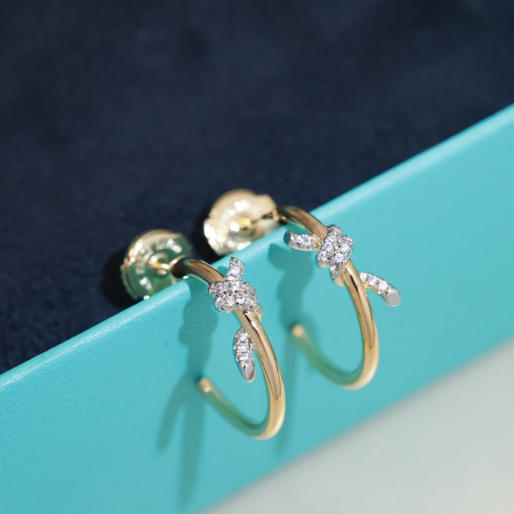 Tiffany & Co. Gold-Plated Earrings