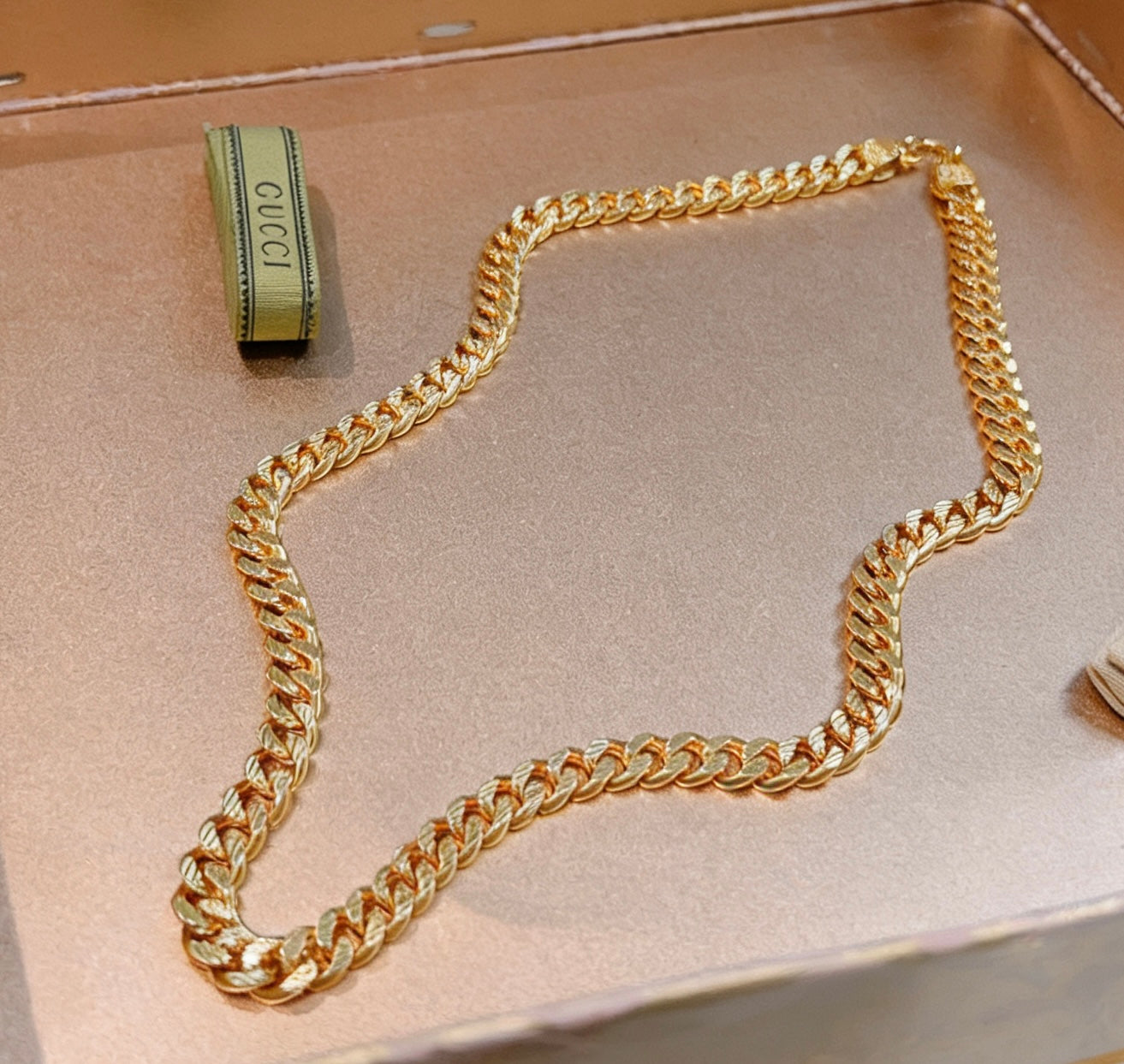 Gucci Vintage Double G Necklace
