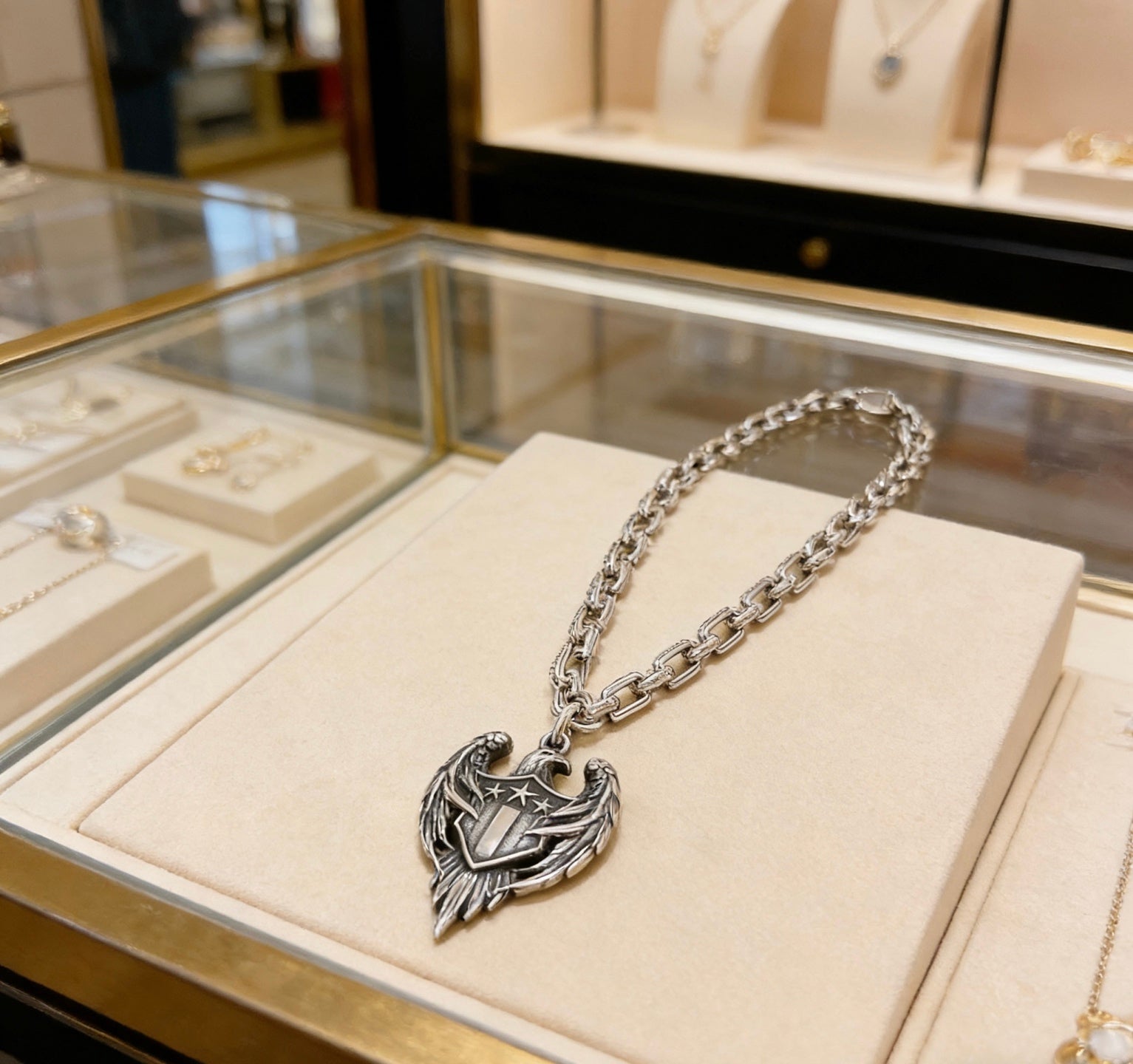 Gucci Vintage Double G Necklace