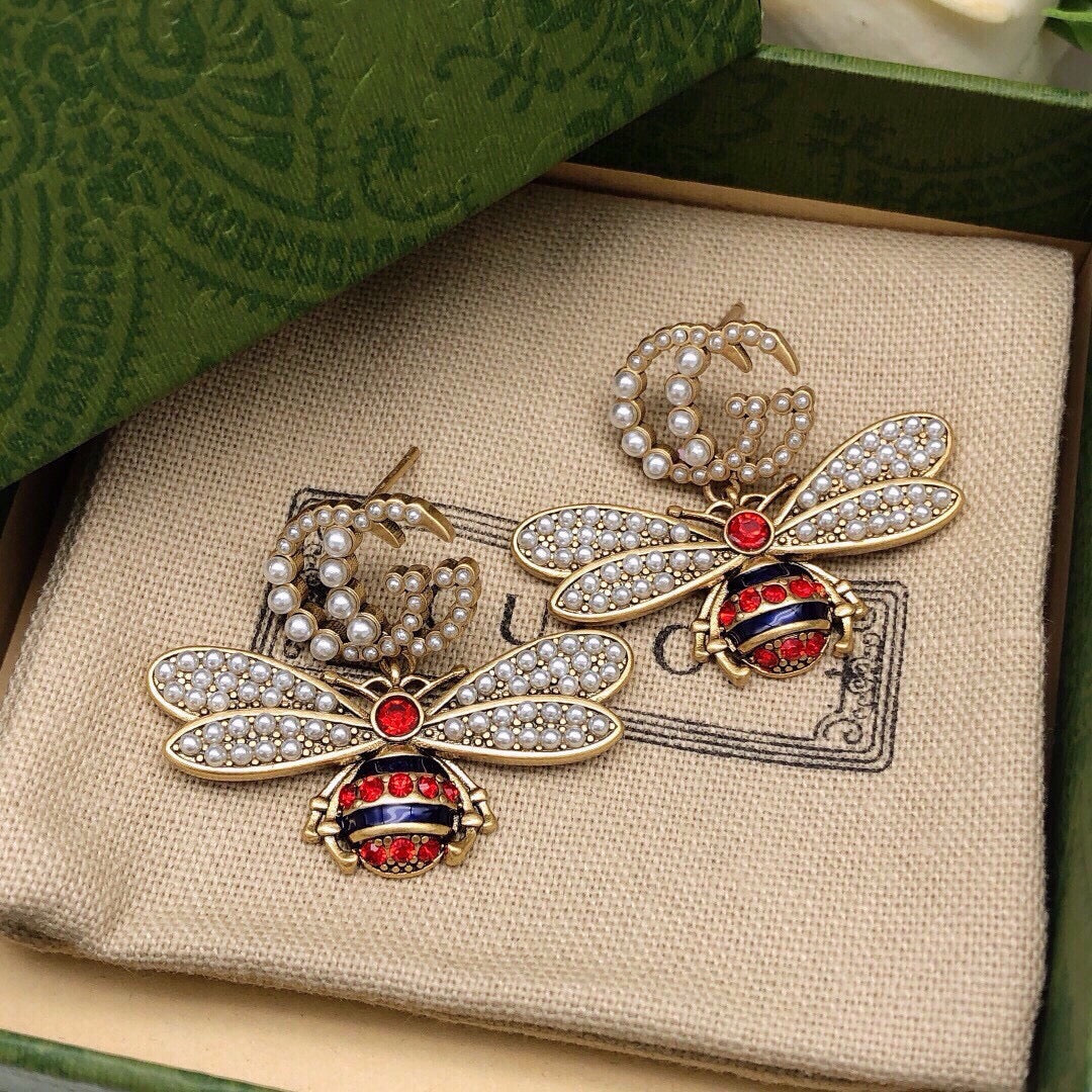 Gucci Bee Earrings