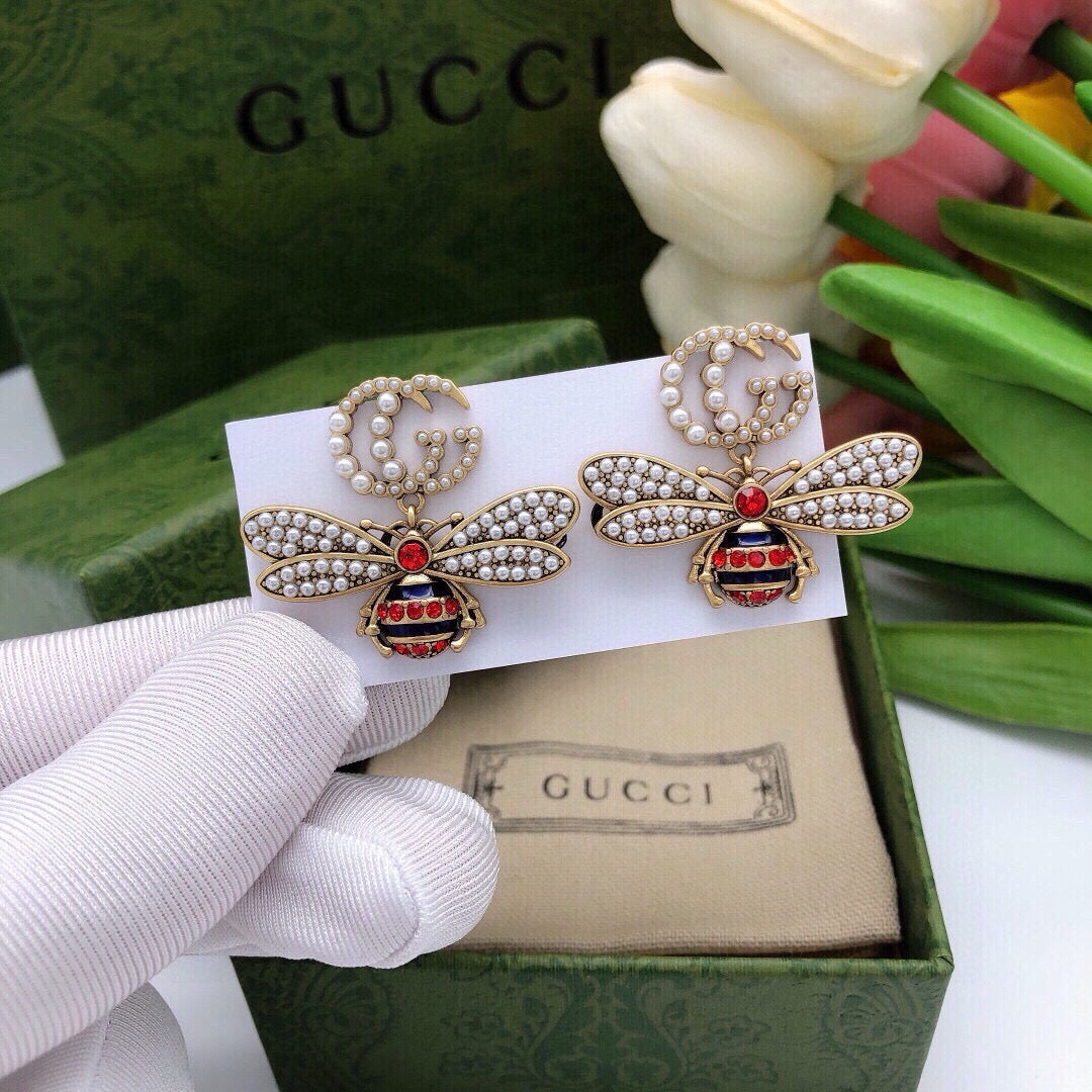 Gucci Bee Earrings